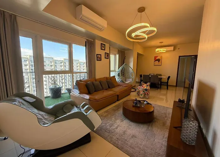 Apartamento Sunset By The Bay, Modern 3br Near Okada, Moa & Naia Manila